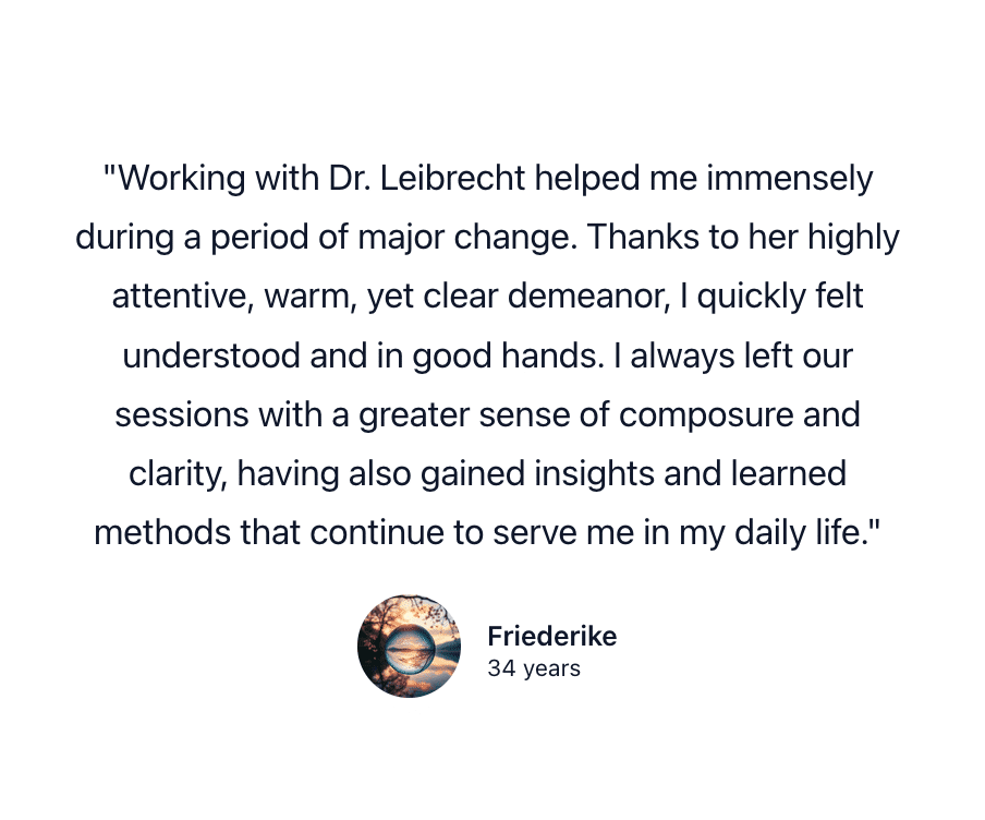 Psychotherapy-Munich-Dr-Mirjam-Leibrecht-Online-Psychotherapy-Review-Patients