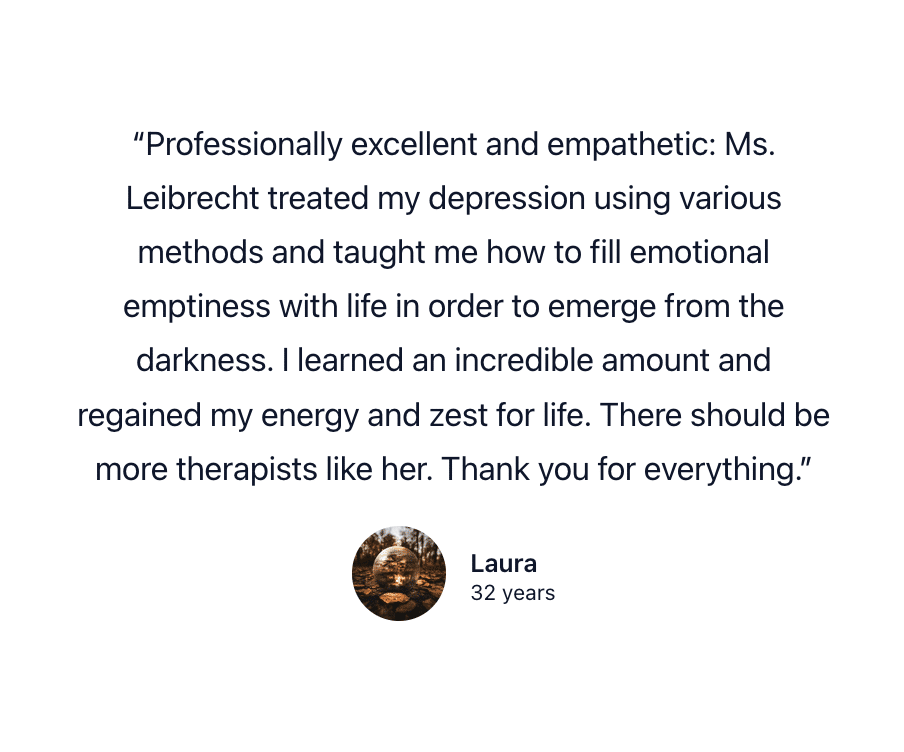 Psychotherapie-München-Dr-Mirjam-Leibrecht-Coaching-Online-Psychotherapie-Bewertung-Patientin